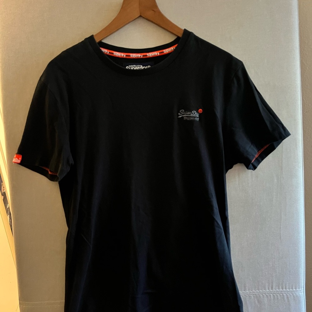 Superdry Classic Black Short Sleeve Tee
